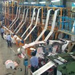 plastic bag recycling plant