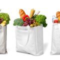 Mardi Gras grocery bags