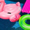 Plan your pool party with Custom Grocery Bags