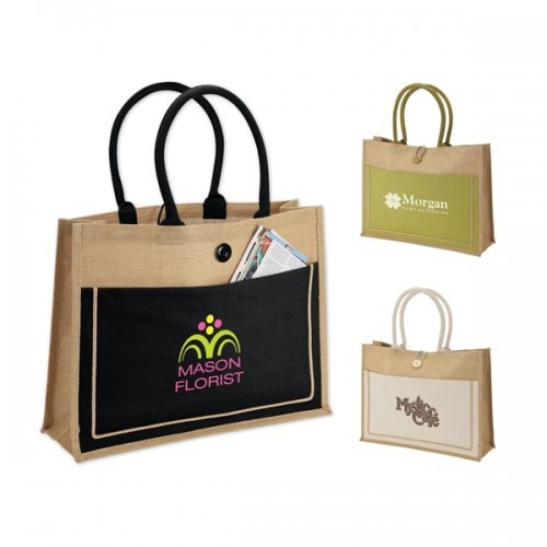 Eco-Friendly Jute Rainforest Tote Bags