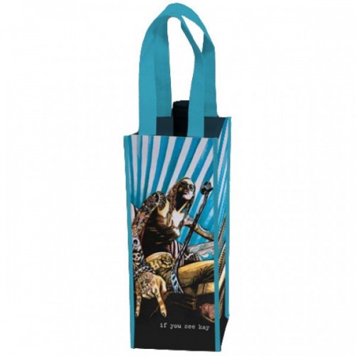 Recycled PET 1-Bottle Wine Bags - W7 Recycled PET 1-Bottle Wine Bags - W7