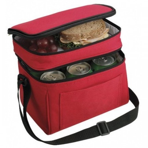 Reusable Wholesale Insulated Totes - Red - CL7