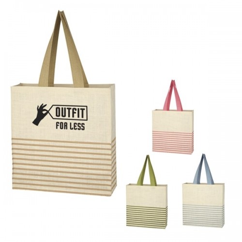Custom Reusable Jute Totes