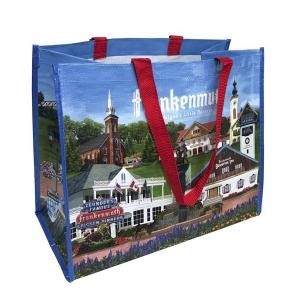 Full Color Custom Recycled Bags - Left Full Color Custom Recycled Bags - Left