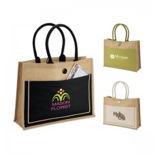Eco-Friendly Jute Rainforest Tote Bags