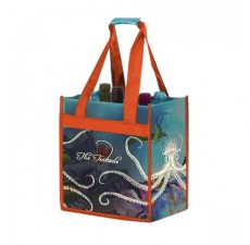 Recycled PET 6-Bottle Wine Bags - W9