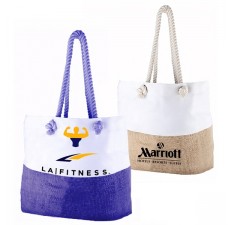 Reusable Promo Jute Boat Totes