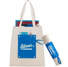 Reusable Folding Tote - Black - FT13