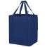 Reusable Grocery Wine Bags - Navy Blue - W10