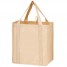 Reusable Grocery Wine Bags - Tan - W10