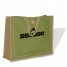 Custom Eco-Friendly Jute Bags - Green - JT15