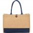 Natural and Navy Blue