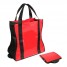 Custom Recycled Folding Tote - Red - FT1