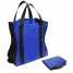 Custom Recycled Folding Tote - Blue - FT1