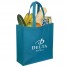 Eco-Friendly Coated Jute Bags - Baby Blue - JT9