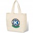 Organic Cotton American Frontier Totes - Natural Handles