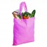 Organic Cotton Colored Tote Bags - Pink - OC1