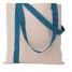 Organic Cotton Designer Totes - Teal - OC6