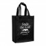 Recycled Mini Gloss Totes - Black - RG2