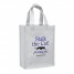Recycled Mini Gloss Totes - White - RG2