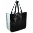 Recycled Pre-Printed Shopping Totes - Black/White - RG6