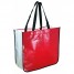 Recycled Pre-Printed Shopping Totes - Red/White - RG6