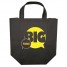 Large Eco Carry Totes - Black Flat