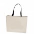 Reusable Organic Cotton Oversized Totes - Black Handles - OC8