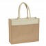 Reusable Promotional Jute Totes - Natural - JT11