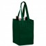 4-Bottle Vineyard Bags - Hunter Green - W13