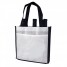 3-Bottle Custom Wine Totes - White - W18
