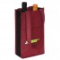 2-Bottle Contrast Wine Bags - Burgundy - W1