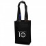 2-Bottle Vineyard Wine Bags - Black - W12